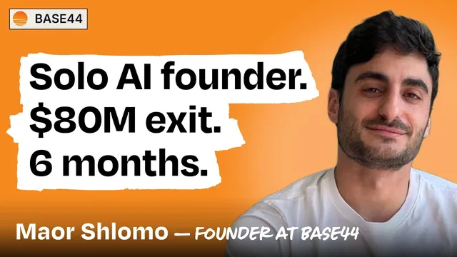 Israeli Solo Dev Bootstrapped AI App Builder to $80M Exit in 6 Months