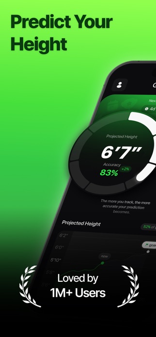 GoTall height prediction app screenshot