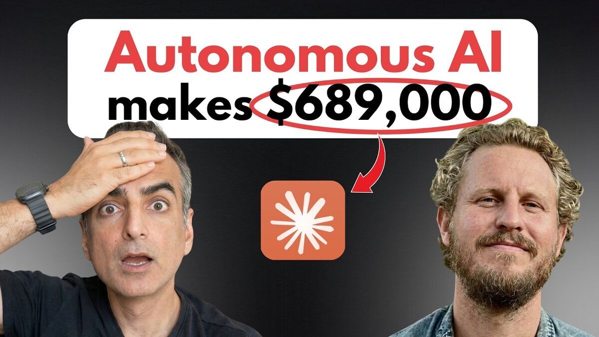 Polsia AI autonomously generates $689K in revenue — Mixergy podcast thumbnail